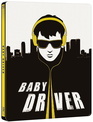 Малыш на драйве (Steelbook) [Blu-ray] / Baby Driver (Steelbook)