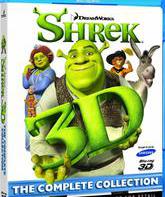 Шрэк: Полная коллекция (3D) [Blu-ray 3D] / Shrek The Complete Collection (3D)