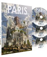 Париж: Путешествие во времени (Коллекционное издание) [Blu-ray] / Paris, la ville à remonter le temps (Combo Blu-ray + DVD + livre)