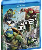 Черепашки-ниндзя 2 (3D) [Blu-ray 3D] / Teenage Mutant Ninja Turtles: Out of the Shadows (3D)