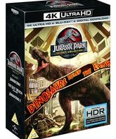 Парк Юрского периода: Трилогия [4K UHD Blu-ray] / Jurassic Park Trilogy (4K)