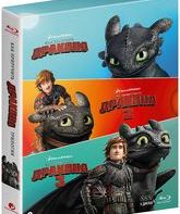 Как приручить дракона. Трилогия [Blu-ray] / How to Train Your Dragon: 3-Movie Collection