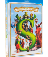 Коллекция: Шрэк + Кот в сапогах [Blu-ray] / Shrek / Shrek 2 / Shrek the Third / Shrek Forever After / Puss in Boots