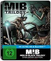 Люди в черном: Трилогия (Ограниченное издание Steelbook) [4K UHD Blu-ray] / Men in Black Trilogy (Limited Steelbook Edition 4K)