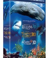Трилогия студии "Жан-Мишель Кусто Фильм" (3D) [Blu-ray] / Sharks / Dolphins & Whales / Ocean Wonderland (3D)