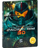 Тихоокеанский рубеж (3D+2D в железном боксе)  [Blu-ray 3D] / Pacific Rim (3D+2D Steelbook) 
