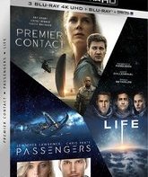Пассажиры / Прибытие / Живое [4K UHD Blu-ray] / Passengers / Arrival / Life (4K)
