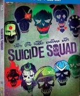 Отряд самоубийц (3D+2D Steelbook) [Blu-ray 3D] / Suicide Squad (3D+2D Steelbook)