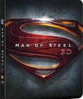 Человек из стали (3D+2D Металлический бокс) [Blu-ray 3D] / Man of Steel (3D+2D Metalpak)