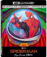 Человек-паук: Вдали от дома (Steelbook) [4K UHD Blu-ray] / Spider-Man: Far from Home (Steelbook 4K)