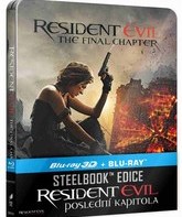 Обитель зла: Последняя глава (3D+2D) Steelbook [Blu-ray 3D] / Resident Evil: The Final Chapter (3D+2D) Steelbook