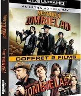 Добро пожаловать в Zомбилэнд + Zомбилэнд: Контрольный выстрел [4K UHD Blu-ray] / Zombieland 2-Movie Collection (4K)
