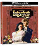 Лабиринт (DigiBook) [4K UHD Blu-ray] / Labyrinth (DigiBook 4K) (35th Anniversary Edition)