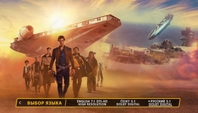Хан Соло: Звёздные Войны. Истории	(2-х дисковое издание) [Blu-ray] / Solo: A Star Wars Story