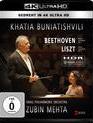 Хатия Буниатишвили и Зубин Мехта играют Листа & Бетховена / Khatia Buniatishvili & Zubin Mehta: Liszt & Beethoven (4K UHD Blu-ray)