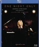 Барбра Стрейзанд в Village Vanguard / One Night Only: Barbra Streisand And Quartet At The Village Vanguard (Blu-ray)