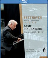 Бетховен: Фортепианные концерты № 1,2,3,4,5 / Бетховен: Фортепианные концерты № 1,2,3,4,5 (Blu-ray)