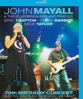Джон Майялл и The Bluesbreakers: концерт к 70-летию / John Mayall & The Bluesbreakers and Friends: 70th Birthday Concert (2003) (Blu-ray)