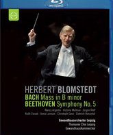 Бломстедт дирижирует Баха и Бетховена / Бломстедт дирижирует Баха и Бетховена (Blu-ray)