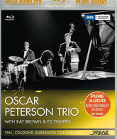 Оскар Петерсон, Рей Браун и Эд Тигпен: концерт в Кельне-1961 / Oscar Peterson Trio with Ray Brown & Ed Thigpen: Cologne, Gürzenich Concert Hall (1961) (Blu-ray)