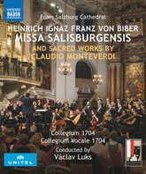 Бибер: Зальцбургская месса & Монтеверди: Духовные произведения / Biber: Missa Salisburgensis and Sacred works by Monteverdi (2016) (Blu-ray)