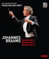 Брамс: Симфонии 1, 2 и 3 / Brahms: Symphonies 1, 2 & 3 - Welser-Möst & The Cleveland Orchestra (2014) (Blu-ray)