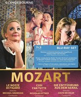 Моцарт: Сборник из трех опер / Mozart: Cosi fan tutte, Die Entfuhrung aus dem Serail & Le nozze di Figaro (2012-2016) (Blu-ray)