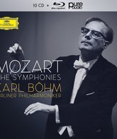Моцарт: Симфонии (запись Карла Бёма) / Mozart: The Symphonies - Karl Böhm & Berliner Philharmoniker (1959-1968) (Blu-ray)