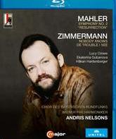 Малер: Симфония № 2 & Циммерман: Концерт для трубы и камерного оркестра / Mahler: Symphony No. 2; Zimmermann: Nobody knows de Trouble I see (Blu-ray)