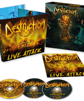 Destruction: концерт в Z7 в Праттельне, Швейцария / Destruction: Live Attack (DigiPack + 2 CD) (Blu-ray)