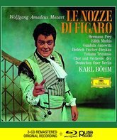 Моцарт: Женитьба Фигаро / Mozart: Le Nozze Di Figaro (1967 / Deluxe 3-CD + Pure Audio) (Blu-ray)