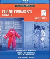 Доницетти: Гувернер в затруднении (Дон Грегорио) / Donizetti: L'ajo nell'imbarazzo - Teatro Donizetti Bergamo (2022) (Blu-ray)