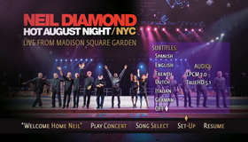 Нил Даймонд в Мэдисон / Neil Diamond: Hot August Night NYC Live from Madison Square Garden (2008) (Blu-ray)