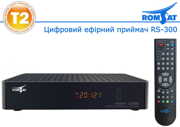 - Dvb-t2 Romsat Rs-300  -  10