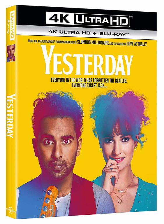 Was four yesterday. Yesterday (Blu-ray).