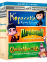 Коралина в стране кошмаров / Паранорман, или Как приручить зомби / Семейка монстров (3D) [Blu-ray 3D] / Coraline / ParaNorman / The Boxtrolls (3D)