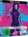 Алита: Боевой ангел (Коллекционное издание Steelbook) [4K UHD Blu-ray] / Alita: Battle Angel (Steelbook 4K+3D+2D+Bonus)