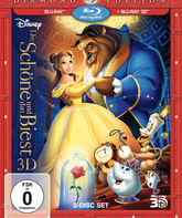 Красавица и чудовище (Платиновое издание) (2D+3D) [Blu-ray 3D] / Beauty and the Beast (Diamond Edition) (2D+3D)