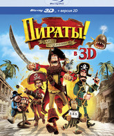 Пираты! Банда неудачников (3D) [Blu-ray 3D] / The Pirates! Band of Misfits (3D)