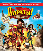 Пираты! Банда неудачников (+ Кто хочет стать пиратом) [Blu-ray] / The Pirates! Band of Misfits (+ So You Want To Be A Pirate)