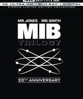 Люди в черном: Трилогия [4K UHD Blu-ray] / Men in Black Trilogy (4K)