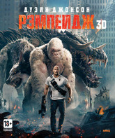 Рэмпейдж (3D+2D) [Blu-ray 3D] / Rampage (3D+2D)