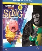 Зверопой (3D+2D Steelbook) [Blu-ray 3D] / Sing (3D+2D Steelbook)