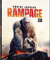 Рэмпейдж (3D+2D Steelbook) [Blu-ray 3D] / Rampage (3D+2D Steelbook)