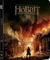 Хоббит: Битва пяти воинств (3D+2D Steelbook) [Blu-ray 3D] / The Hobbit: The Battle of the Five Armies (3D+2D Steelbook)