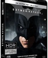 Бэтмен: Начало [4K UHD Blu-ray] / Batman Begins (4K)