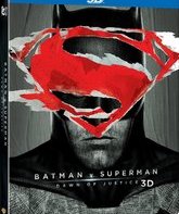 Бэтмен против Супермена: На заре справедливости (3D+2D Steelbook) [Blu-ray 3D] / Batman v Superman: Dawn of Justice (3D+2D Steelbook)