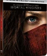 Хроники хищных городов (Steelbook) [4K UHD Blu-ray] / Mortal Engines (Steelbook 4K)