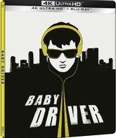 Малыш на драйве (Steelbook) [4K UHD Blu-ray] / Baby Driver (Steelbook 4K)