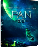 Пэн: Путешествие в Нетландию (3D+2D Steelbook) [Blu-ray 3D] / Pan (3D+2D Steelbook)
